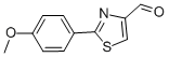 2-(4-METHOXY-PHENYL)-THIAZOLE-4-CARBALDEHYDE CAS#: 174006-71-4