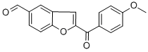 2-(4-METHOXYBENZOYL)-1-BENZOFURAN-5-CARBALDEHYDE CAS#: 300664-77-1