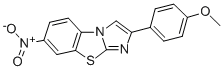 2-(4-METHOXYPHENYL)-7-NITROIMIDAZO[2,1-B]BENZOTHIAZOLE CAS#: 303227-86-3