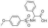 2-([(4-METHOXYPHENYL)SULFONYL]AMINO)-2-PHENYLACETIC ACID CAS#: 117309-46-3