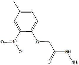 2-(4-METHYL-2-NITROPHENOXY)ACETOHYDRAZIDE CAS#: 329222-71-1