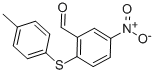 2-[(4-METHYLPHENYL)THIO]-5-NITROBENZALDEHYDE CAS#: 175278-42-9