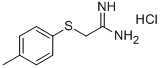 2-(4-METHYLPHENYLTHIO)ACETAMIDINE HYDROCHLORIDE CAS#: 175277-62-0