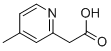 2-(4-METHYLPYRIDIN-2-YL)ACETIC ACID CAS#: 149605-62-9