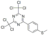 2-(4-METHYLTHIOPHENYL)-4,6-BIS(TRICHLOROMETHYL)-S-TRIAZINE CAS#: 117482-75-4