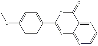 2-(4-Methoxyphenyl)-4H-pyrazino[2,3-d][1,3]oxazin-4-one CAS#: 155513-83-0