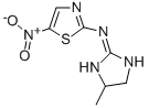 2-(4-Methyl-1,3-imidazolinyliden-(2)-amino)-5-nitrothiazol [German] CAS#: 37385-10-7