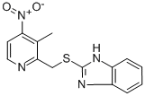 2-[[(4-Nitro-3-Methyl-2-Pyridinyl)-2-Methyl]Thio]-1H-Benzimidazole CAS#: 152402-98-7