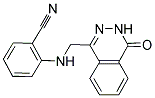 2-([(4-OXO-3,4-DIHYDRO-1-PHTHALAZINYL)METHYL]AMINO)BENZENECARBONITRILE CAS#: 303995-59-7