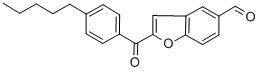 2-(4-PENTYLBENZOYL)-1-BENZOFURAN-5-CARBALDEHYDE CAS#: 300665-10-5