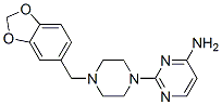 2-(4-Piperonyl-1-piperazinyl)pyrimidin-4-amine CAS#: 3601-76-1