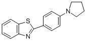 2-(4-Pyrrolidin-1-yl-phenyl)-benzothiazole CAS#: 127868-60-4