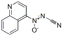 2-(4-Quinolinyl)diazenecarbonitrile 2-oxide CAS#: 117505-22-3