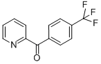 2-(4-TRIFLUOROMETHYLBENZOYL)PYRIDINE CAS#: 122377-19-9