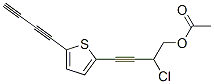 2-(4-acetoxy-3-chloro-1-butyn-1-yl)-5-(1,3-butadiyn-1-yl)thiophene CAS#: 114691-31-5