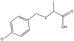 2-[(4-chlorobenzyl)thio]propanoic acid CAS#: 122305-66-2