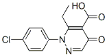 2-(4-chlorophenyl)-3-ethyl-5-oxo-pyridazine-4-carboxylic acid CAS#: 129025-54-3