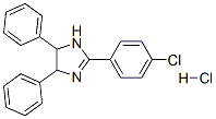 2-(4-chlorophenyl)-4,5-diphenyl-2-imidazoline hydrochloride CAS#: 130186-26-4