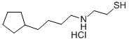 2-(4-cyclopentylbutylamino)ethanethiol hydrochloride CAS#: 38920-56-8