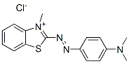 2-[[4-(dimethylamino)phenyl]azo]-3-methylbenzothiazolium chloride CAS#: 3068-73-3