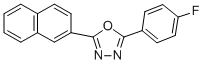 2-(4-fluorophenyl)-5-(2-naphthyl)-1,3,4-oxadiazole CAS#: 38736-15-1
