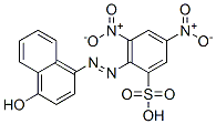 2-[(4-hydroxy-1-naphthyl)azo]-3,5-dinitrobenzenesulphonic acid CAS#: 31748-47-7