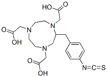 2-(4-isothiocyanatobenzyl)-1,4,7-triazacyclononane-1,4,7-triacetic acid CAS#: 147597-66-8