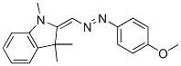 2-[[(4-methoxyphenyl)azo]methylene]-1,3,3-trimethylindoline CAS#: 40842-68-0