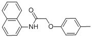 2-(4-methylphenoxy)-N-(1-naphthyl)acetamide CAS#: 168703-32-0