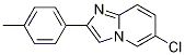 2-(4-methylphenyl)-6-chloroimidazolo[1,2-a]pyridine CAS#: 142073-93-6