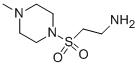 2-[(4-methylpiperazin-1-yl)sulfonyl]ethanamine CAS#: 36241-57-3