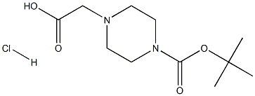 2-(4-(tert-Butoxycarbonyl)piperazin-1-yl)acetic acid hydrochloride CAS#: 362690-45-7