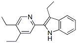 2-(4,5-Diethyl-2-pyridinyl)-3-ethyl-1H-indole CAS#: 486-04-4