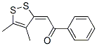 2-(4,5-Dimethyl-3H-1,2-dithiol-3-ylidene)-1-phenylethanone CAS#: 38489-99-5