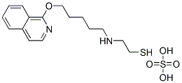 2-[5-(1-Isoquinolyloxy)pentyl]aminoethanethiol sulfate CAS#: 41287-45-0