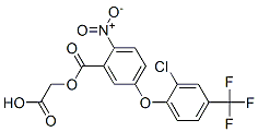 2-[5-[2-chloro-4-(trifluoromethyl)phenoxy]-2-nitro-benzoyl]oxyacetic a cid CAS#: 118340-11-7