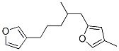 2-[5-(3-Furyl)-2-methylpentyl]-4-methylfuran CAS#: 33853-92-8