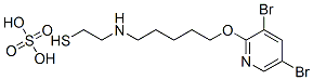 2-[5-(3,5-Dibromo-2-pyridyloxy)pentyl]aminoethanethiol sulfate CAS#: 41287-01-8