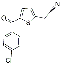 2-[5-(4-CHLOROBENZOYL)-2-THIENYL]ACETONITRILE CAS#: 338422-77-8