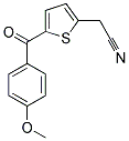 2-[5-(4-METHOXYBENZOYL)-2-THIENYL]ACETONITRILE CAS#: 338966-58-8