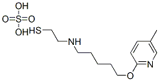 2-[5-(5-Methyl-2-pyridyloxy)pentyl]aminoethanethiol sulfate CAS#: 41287-11-0
