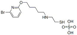 2-[5-(6-Bromo-2-pyridyloxy)pentyl]aminoethanethiol sulfate CAS#: 41287-05-2