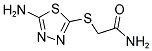 2-(5-AMINO-[1,3,4]THIADIAZOL-2-YLSULFANYL)-ACETAMIDE CAS#: 304662-70-2
