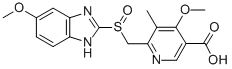 2-[(5-CARBOXY-4-METHOXY-3-METHYLPYRID-2-YL)-METHYLSULFO]-5-METHOXYBENZIMIDAZOLE CAS#: 120003-72-7
