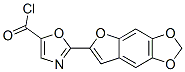 2-(5-CHLOROCARBONYL-2-OXAZOLYL)-5,6-METHYLENEDIOXYBENZOFURAN (OMB-COCL) CAS#: 126590-72-5