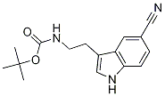 [2-(5-Cyano-1H-indol-3-yl)-ethyl]-carbaMic acid tert-butyl ester CAS#: 144035-34-7