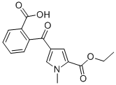 2-([5-(ETHOXYCARBONYL)-1-METHYL-1H-PYRROL-3-YL]CARBONYL)BENZENECARBOXYLIC ACID CAS#: 120562-90-5