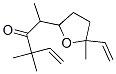 2-(5-Ethenyltetrahydro-5-methylfuran-2-yl)-4,4-dimethyl-5-hexen-3-one CAS#: 30925-48-5