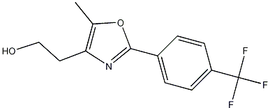 2-(5-METHYL-2-(4-(TRIFLUOROMETHYL)PHENYL)OXAZOL-4-YL)ETHANOL CAS#: 141819-91-2