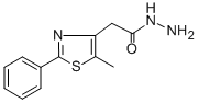 2-(5-METHYL-2-PHENYL-1,3-THIAZOL-4-YL)ETHANOHYDRAZIDE CAS#: 300664-52-2